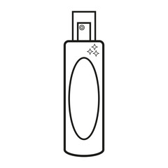 Perfume line icon. Bottle, flacon, spray illustration. Beauty care concept. Vector illustration of perfume bottle.
