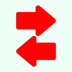red arrow icon