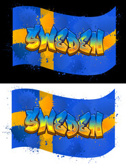 A Cool Genuine Wildstyle Graffiti Name Design - Sweden