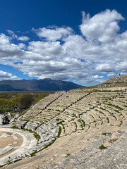 Fototapeta na wymiar philippi amphitheatre greece 