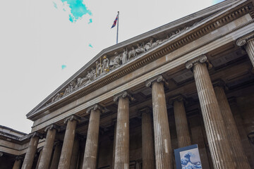 Naklejka premium A museum in London, UK