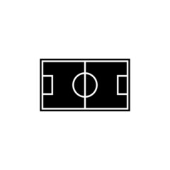 football stadium simple black icon