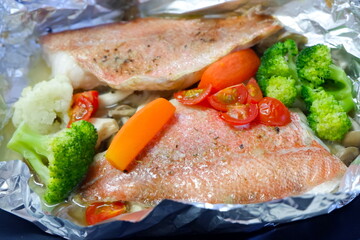 赤魚のホイル焼き