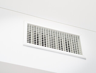 Air conditioner vents are installed in office buildings or homes. - 509382691