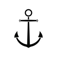 Anchor icon vector set. seafaring illustration sign collection. sailor symbol or logo.