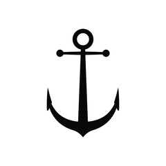 Anchor icon vector set. seafaring illustration sign collection. sailor symbol or logo.