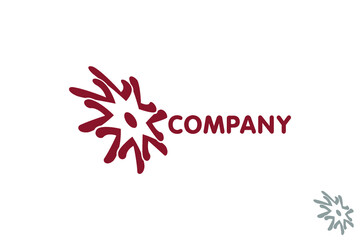 Seven and star logo design suitable for companies logo