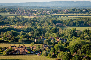 Fototapeta na wymiar View of Duncan and Petworth, West Sussex