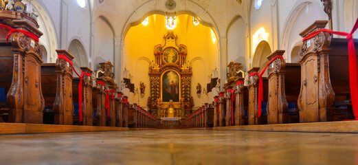 Innenansicht St. Peter und Paul (Lindenberg im Allgäu)