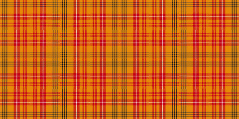 Tartan plaid pattern for autumn winter in navy blue, orange, red, yellow, beige. Seamless multicolored small check pattern set for scarf, blanket, duvet cover, throw, other fashion fabric print.