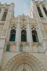 Obraz premium the facade of the cathedral of saint mary
