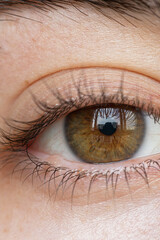 Fototapeta premium close up of eye