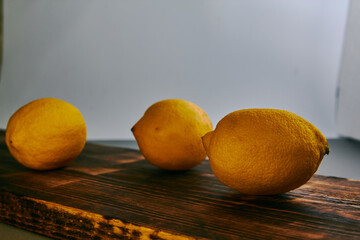 lemons on the board