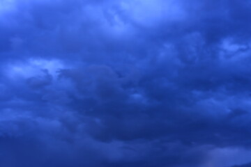 Naklejka na ściany i meble Blue sky with clouds - 01
