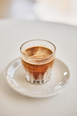 Dirty coffee