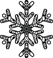 
Mandala design. You can change the size and color of the eps file as you like. Will fit well as a design on a shirt or in your shadow box. You can also use laser cutters like Cricut, Glowforge
