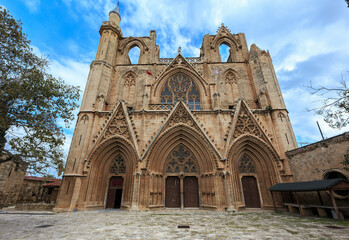Fototapeta premium Famagusta Nordzypern, St.Nikolaus, Kathedrale