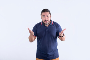 An upset man in his 30s demands to know what happened. A customer complaining and venting out...
