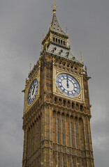 Fototapeta na wymiar The Big Ben Tower in London, England