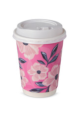 Coffee Cup Isolated on White Background | Kraft Coffee Cup