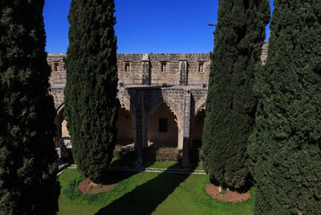 Bogen und Säulen, Abtei Bellapais Kyrenia, Zypern