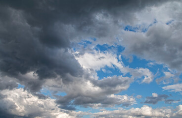 Obraz premium Clouds in the sky.