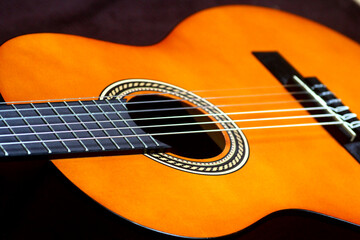 Fototapeta premium GUITARE CLASSIQUE POSEE