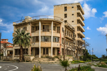 Geisterstadt Varosha  am Stadtrand von Famagusta, Nordzypern