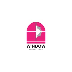 Fototapeta premium window logo