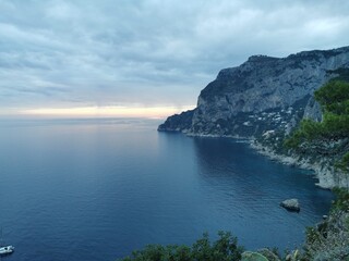 Obraz premium Isola di Capri - Napoli - I monumenti e gli scorci più suggestivi - paesaggi giardini e costruzioni