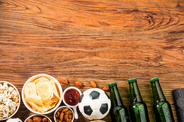 election of party food for watching football championship