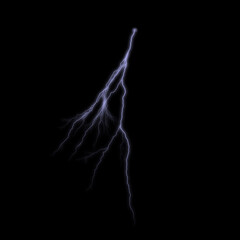 Obraz na płótnie Canvas Realistic Lightning Texture Overlay HD