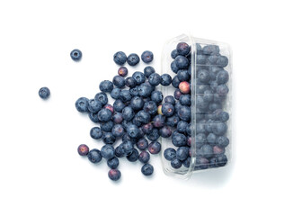 Blueberries, Huckleberry Isolated