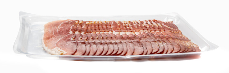 Slices of Prosciutto, Spanish Jamon Cut, Parma Ham