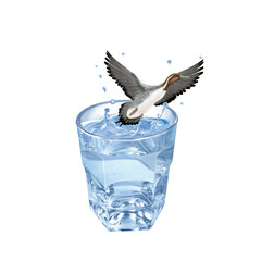 anard pilet , poisson, évasion, eau, en verre, boire, isolé, liquide, clapoter, froid, blanc, abattre, frais, bleu, éclaboussure, verser, bouillonner, sain, clair, transparent, fraîcheur, humide, glac