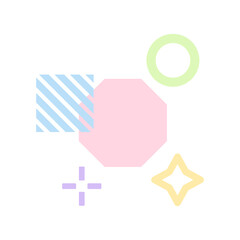 memphis shape element
