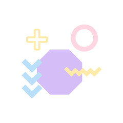 memphis shape element
