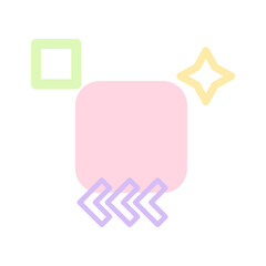 memphis shape element
