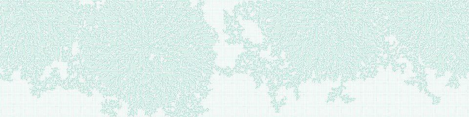 Fototapeta premium Albert-Laszlo Barabasi algorithm network visualization implementation illustration