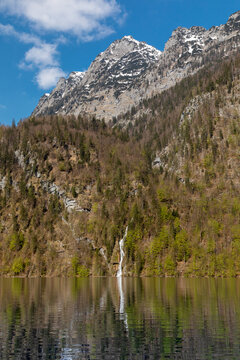 Schrainbach Wasserfall am K&ouml;nigssee in Bayern