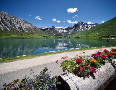 Panorama Tignes, France