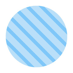 slant line circle banner
