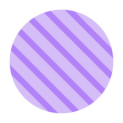 slant line circle banner
