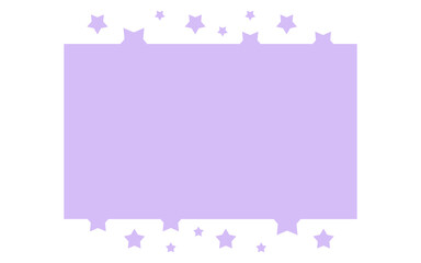 pastel art rectangle banner
