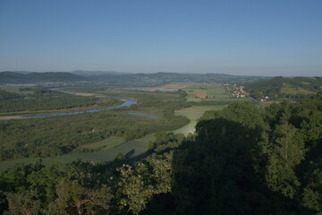 Fototapeta na wymiar dolina Dunajca