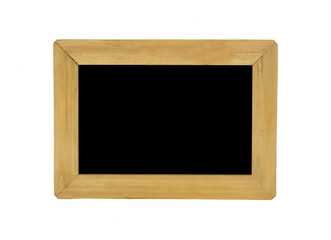 Chalkboard isolated on a white background. Background for menu, message, announcement...Copy space.
