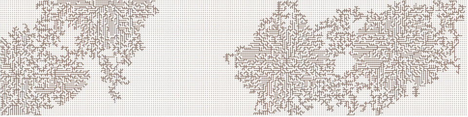 Obraz premium Albert-Laszlo Barabasi algorithm network visualization implementation illustration