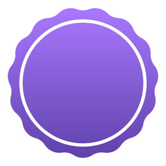 gradient badge element
