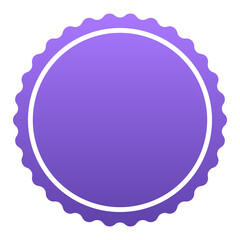 gradient badge element
