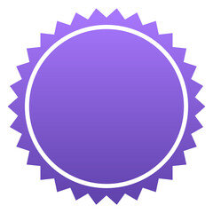 gradient badge element
